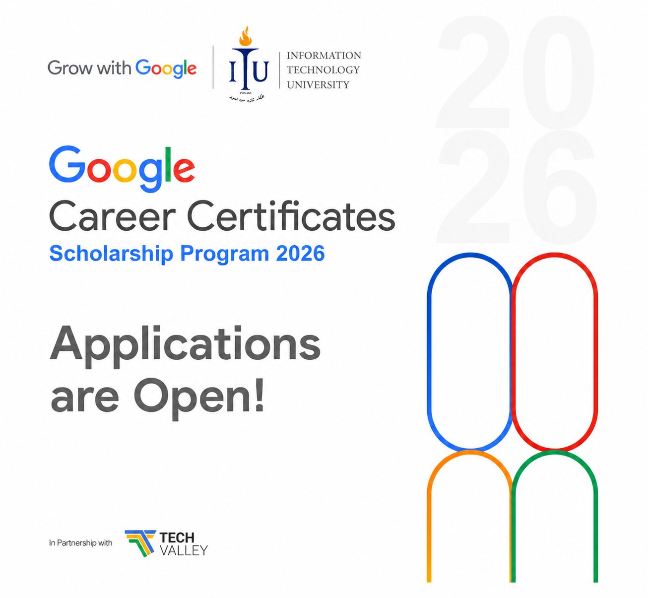 Google Career Certificates Scholarship Program 2026