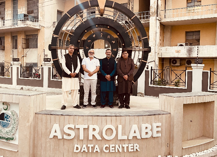 Visit to HEC Astrolabe Cloud Data Centers and High-Performance Computing Facility